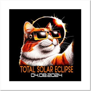 Total Solar Eclipse 8 April 2024 Posters and Art